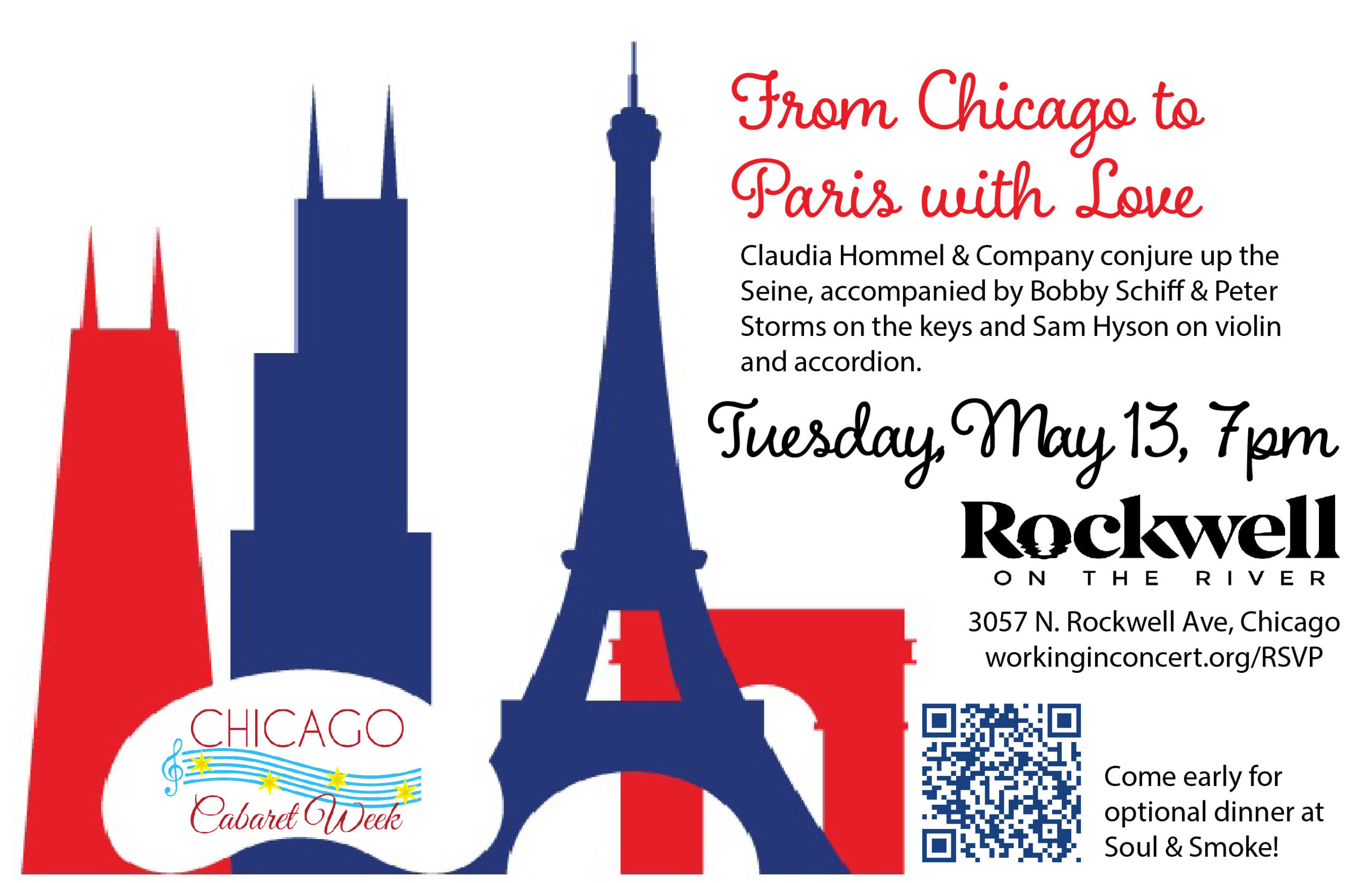 From Chicago to Paris with Love