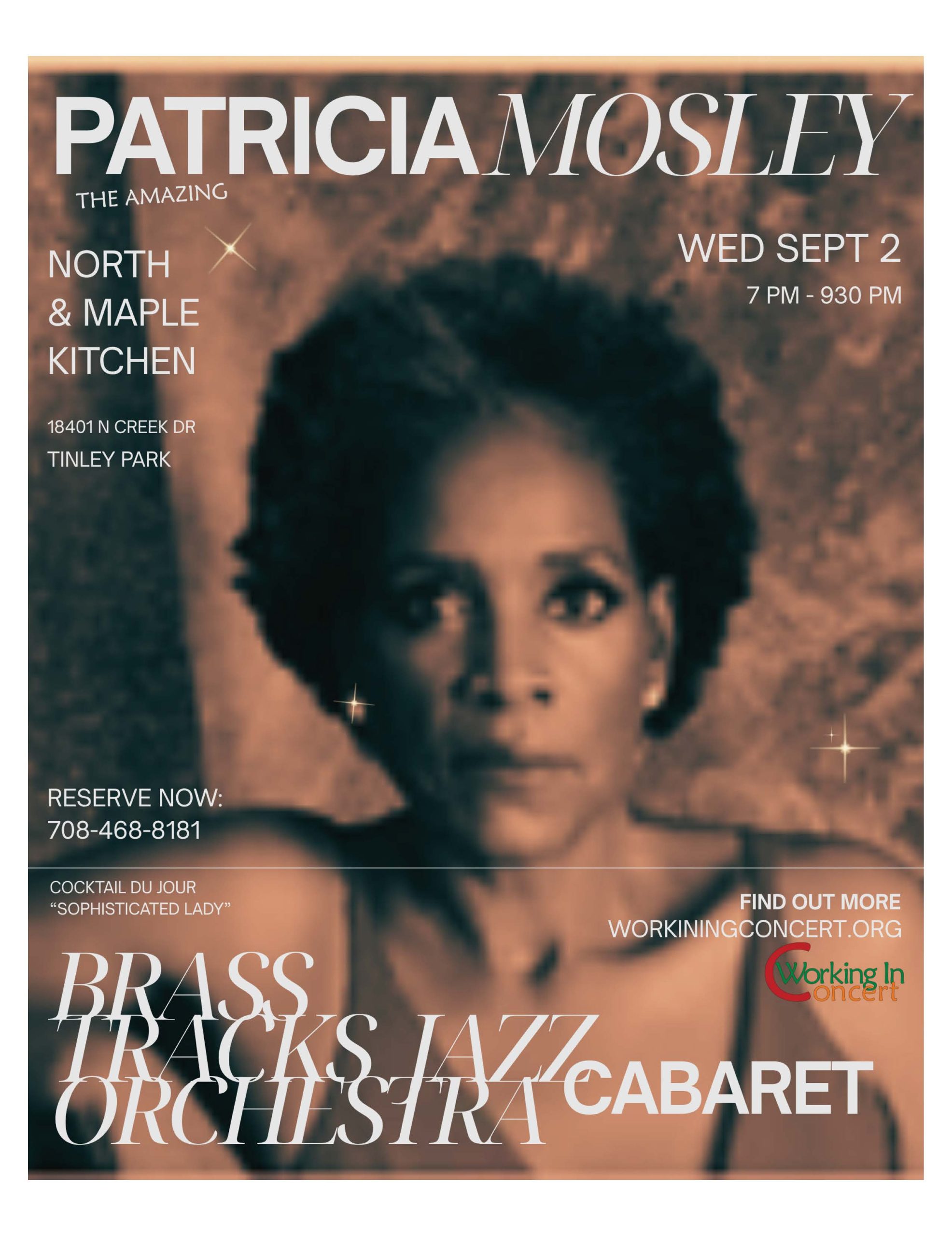 Patricia Mosley & The Brass Tracks Jazz Orchestra